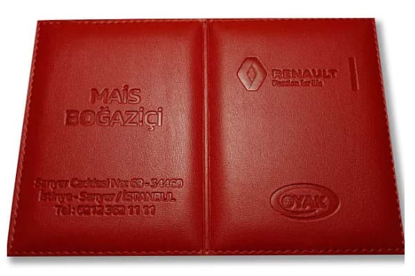 dikisli ruhsat kabi goresli baskılı Anadolu Plakalık