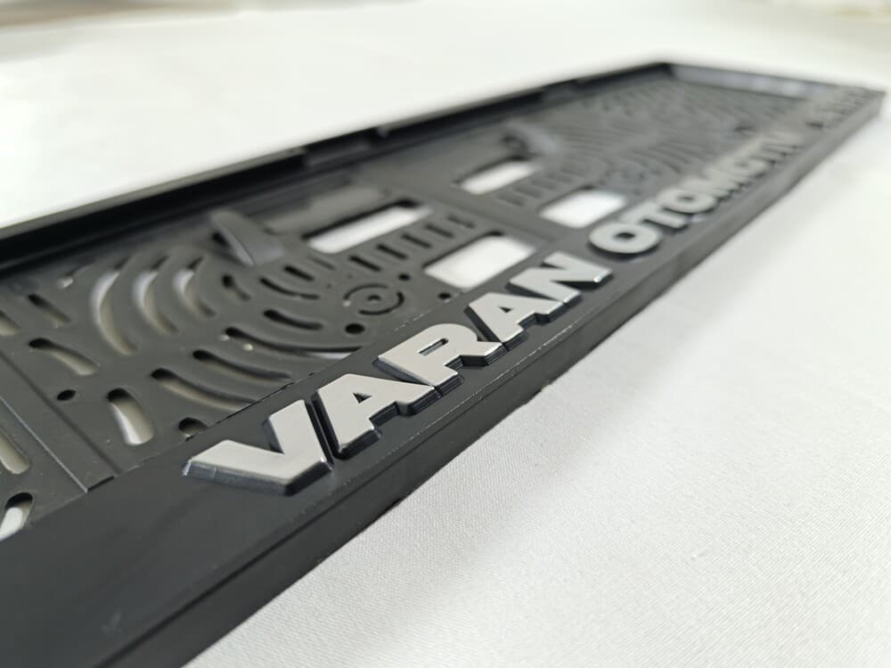 kabartmalı 3d enjeksiyon kabarma otomobil plakalık goresli baskılı parker otomotiv