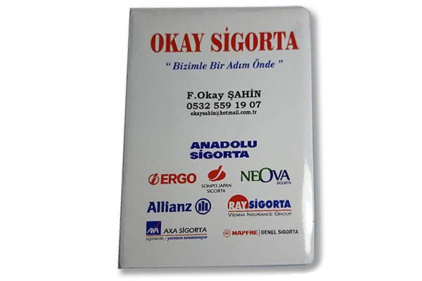ofset ruhsat kabi goresli baskılı Anadolu Plakalık